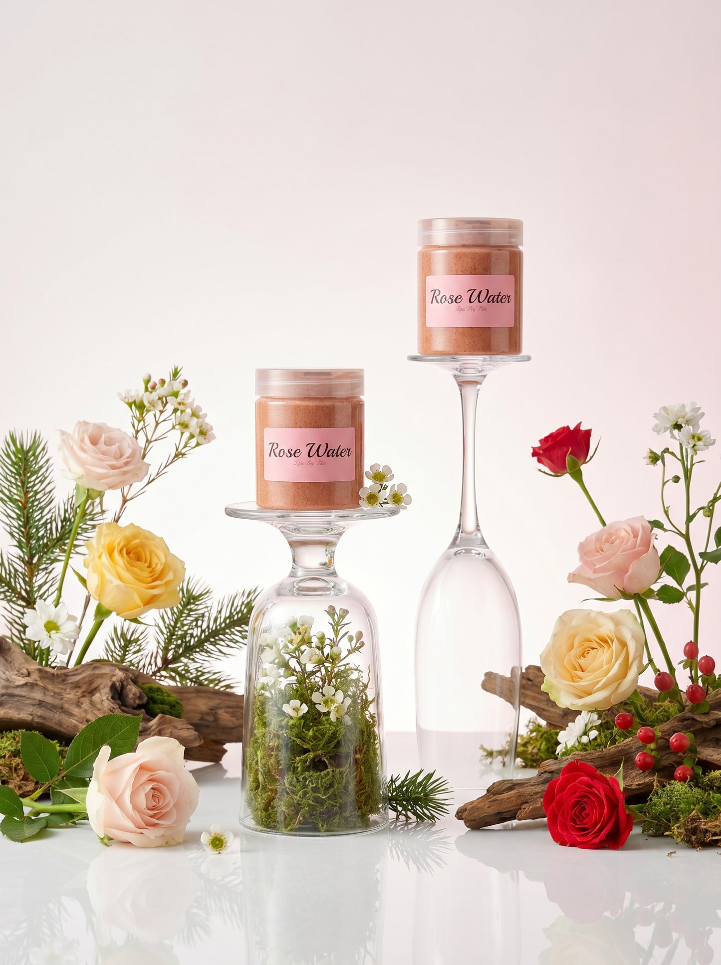 Rose Water Body Scrub